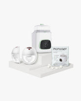 Pump & Clean Bundle: M5 Smart Breast Pump and Bottle Washer and Washing Block