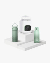 Cleaning and On-the-Go Bundle: Bottle Washer and Bottle Warmer and Bottle Cooler
