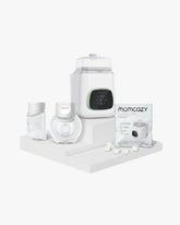 Pump & Clean Bundle: S12 Pro Quick Breast Pump and Bottle Washer and Washing Block