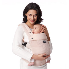 Momcare Bundle: PureHug Baby Carrier Khaki Color and Postpartum Petite Belly Band