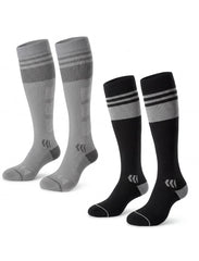 Momcozy Wide Calf Compression Socks 20-30mmHg for Sports 2 Pairs