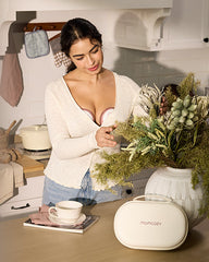 Pump & Clean Bundle: M6 Hands-free Breast Pump and KleanPal Pro Baby Bottle Washer