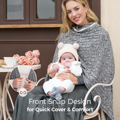 Momcozy Soft Knitted Blend Nursing Cover