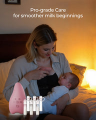 Professional Breastfeeding Bundle: Lactation Massager & Colostrum Milk Collector