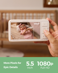 Momcozy 5.5-inch Full HD Video Baby Monitor - BM03