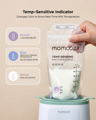 M5 Smart Double Wearable Breast Pump + 120 Breastmilk Storage Bags Bundle