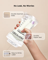M5 Smart Double Wearable Breast Pump + 120 Breastmilk Storage Bags Bundle