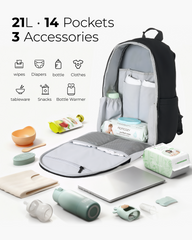 Momcozy Urban Diaper Bag Backpack