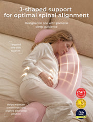 J Shaped Maternity Body Pillow