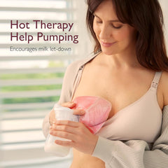 Momcozy Hot and Cold Breast Pads with 2 Soft Covers