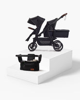 Outing Bundle: Momcozy ChangeGo Baby Stroller & Stroller Organizer with Cup Holders