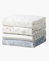 Momcozy Softness Swaddle Blankets - Lovely Rabbit (4 Pack)