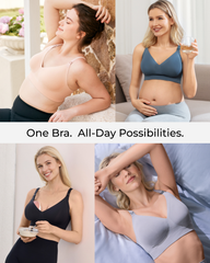 Momcozy CoolFit Nursing Bra - Ultra Stretch