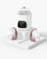 Pump & Clean Bundle: M6 Hands-free Breast Pump and KleanPal Pro Baby Bottle Washer