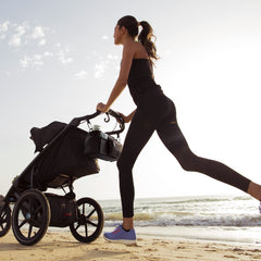 Outing Bundle: Momcozy ChangeGo Baby Stroller & Stroller Organizer with Cup Holders