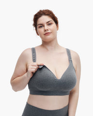 Momcozy Busty Cotton Nursing Bras 2 Pack