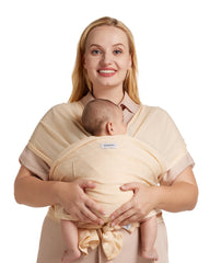 SnapLite Cooling Mesh Baby Wrap Carrier for Newborns