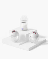 M5 Smart Double Wearable Breast Pump + 120 Breastmilk Storage Bags Bundle