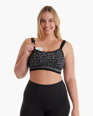 4-in-1 Hands Free Seamless Stretch Fabric Pumping Bra