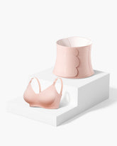 Postpartum Essential Kit:Postpartum Belly Wrap + Nursing bra