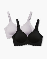 Jelly Strip - 2 Pack Seamless Push up Nursing Bra