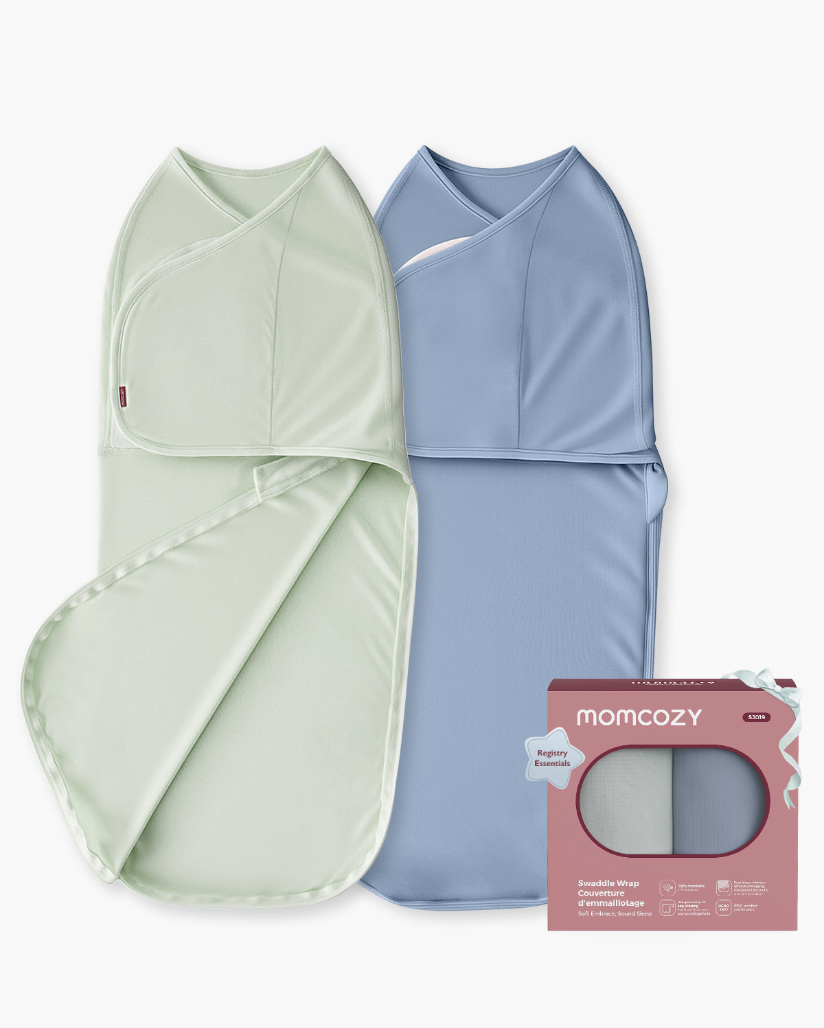 Baby-Care Bundle: Smart & Portable Sound Machine & Easy Swaddle Wrap