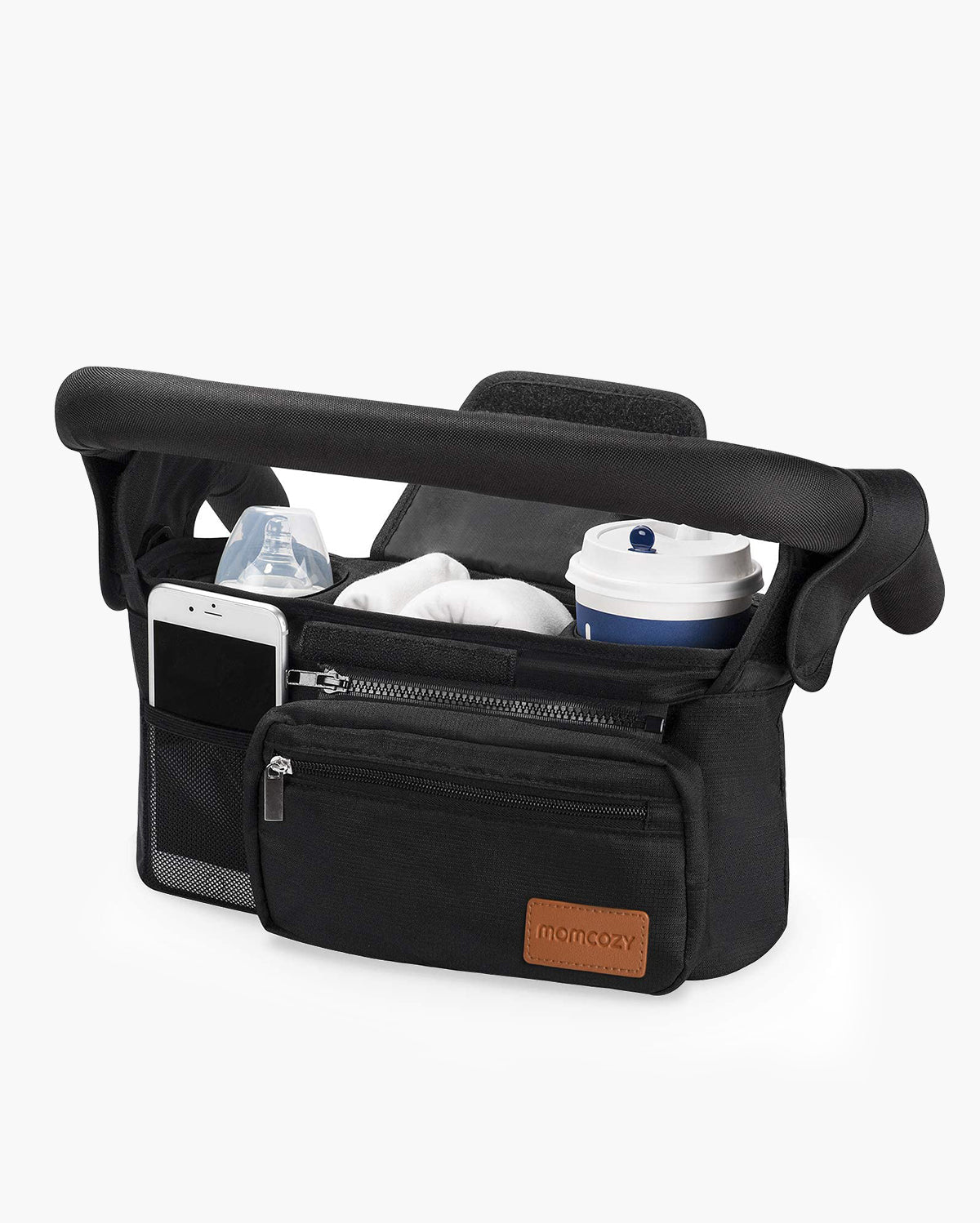 Momcozy Stroller Organizer - All-in-One Cup Holder & Pet Strollers