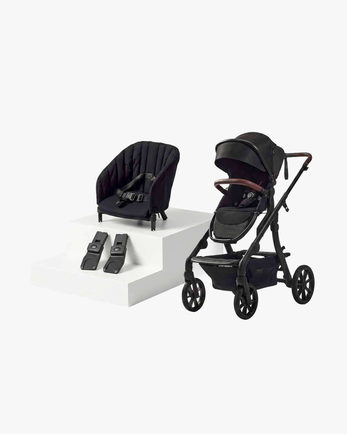 On-the-Go Bundle：ChangeGo Stroller and Car Seat Adapter and Wagon Backrest