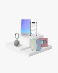 Baby-Care Bundle: Smart & Portable Sound Machine & Easy Swaddle Wrap