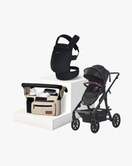On-the-Go Bundle：ChangeGo Stroller and Baby Carrier and Organizer