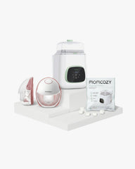 Pump & Clean Bundle: M6 Breast Pump and Bottle Washer and Washing Block