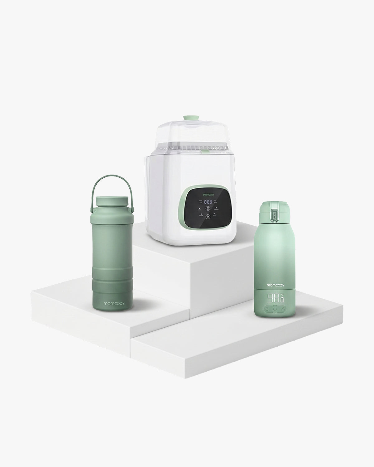 Cleaning and On-the-Go Bundle:  Bottle Washer and  Bottle Warmer and Bottle Cooler