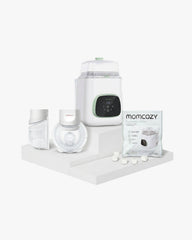 Pump & Clean Bundle: S12 Pro Quick Breast Pump and Bottle Washer and Washing Block