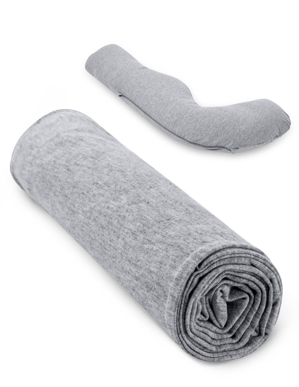 Momcozy J Shaped Pregnancy Pillow Cover