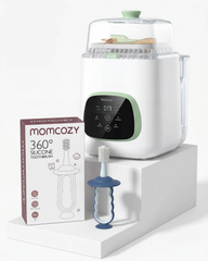 Feeding & Oral Care Bundle: KleanPal Pro Bottle Washer and Baby Toothbrush