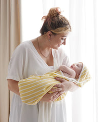 Momcozy Baby Hooded Towel - Lemon Leaves, 2-Pack