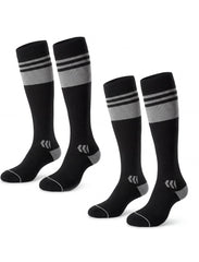 Momcozy Wide Calf Compression Socks 20-30mmHg for Sports 2 Pairs