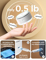 Momcozy Baby Sound Machine - Long Battery Life (Warm Light)