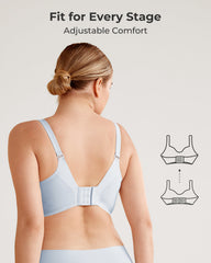 CozyAura-Ultra Soft Seamless Nursing Bra - YN21