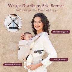 On the Go Bundle：PureHug Baby Carrier and Breastmilk Cooler Bag and Bottle Warmer