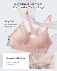 Momcozy CoolFit Nursing Sports Bra - Racerback