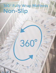Momcozy Baby Fitted Crib Sheet