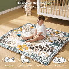 Baby Portable Playmat - Green Forest