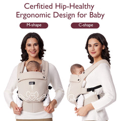 PureHug Ergonomic Baby Carrier – Khaki