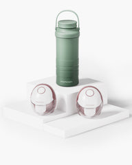M6 Milk Cooler Bundle: M6 Hands-free Breast Pump and  Portable Baby Bottle Cooler
