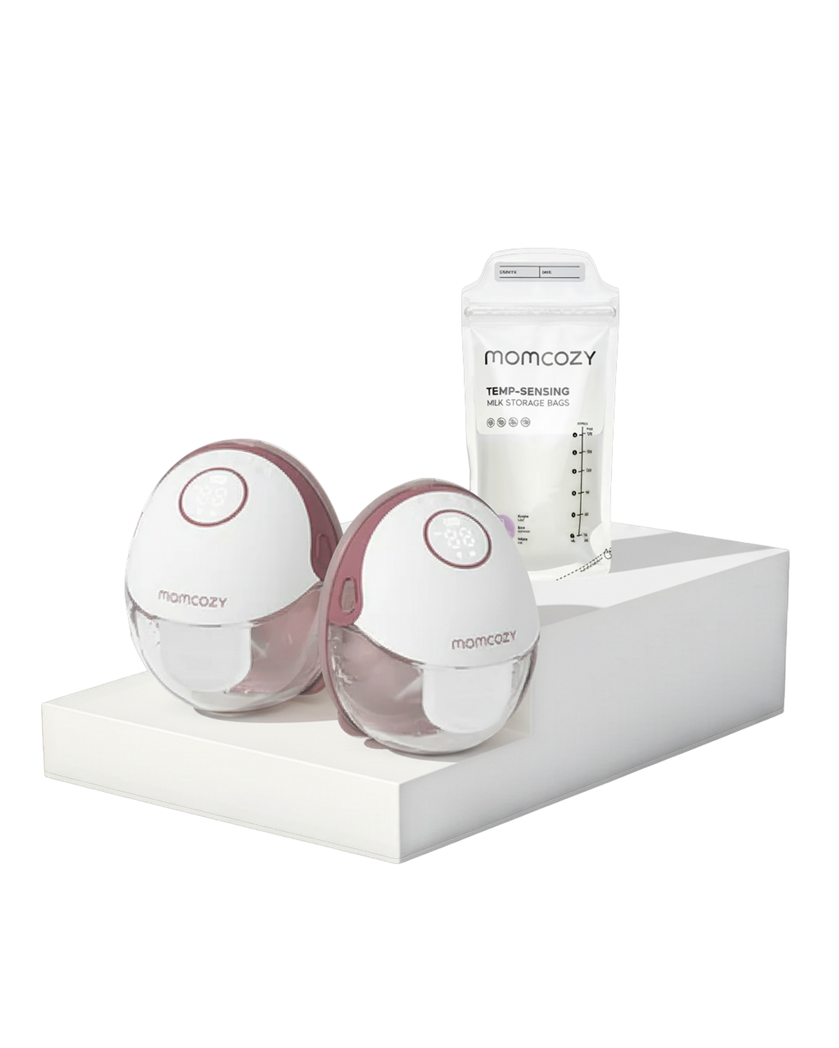 On-the-Go Pumping Bundle: Mobile Style™ Breast Pump | M6 + 120 Breastmilk Storage Bags
