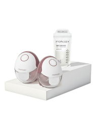 On-the-Go Pumping Bundle: Mobile Style™ Breast Pump | M6 + 120 Breastmilk Storage Bags