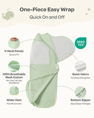 Momcozy Breathable Airflow Swaddle for 0-3M