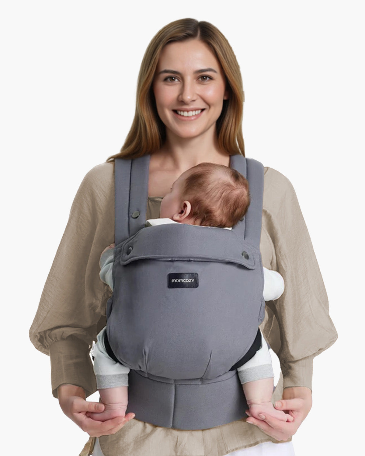 PureHug Ergonomic Baby Carrier – Gray