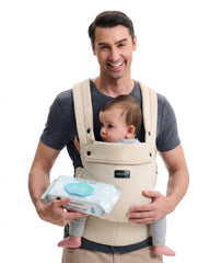 PureHug Baby Carrier & 99% Water Baby Wipes Set
